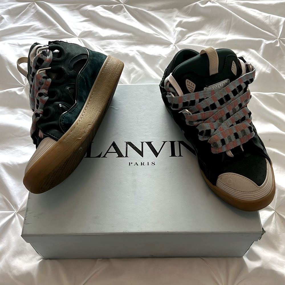 Lanvin Curb Sneaker Forest, size 43, Made in Portugal